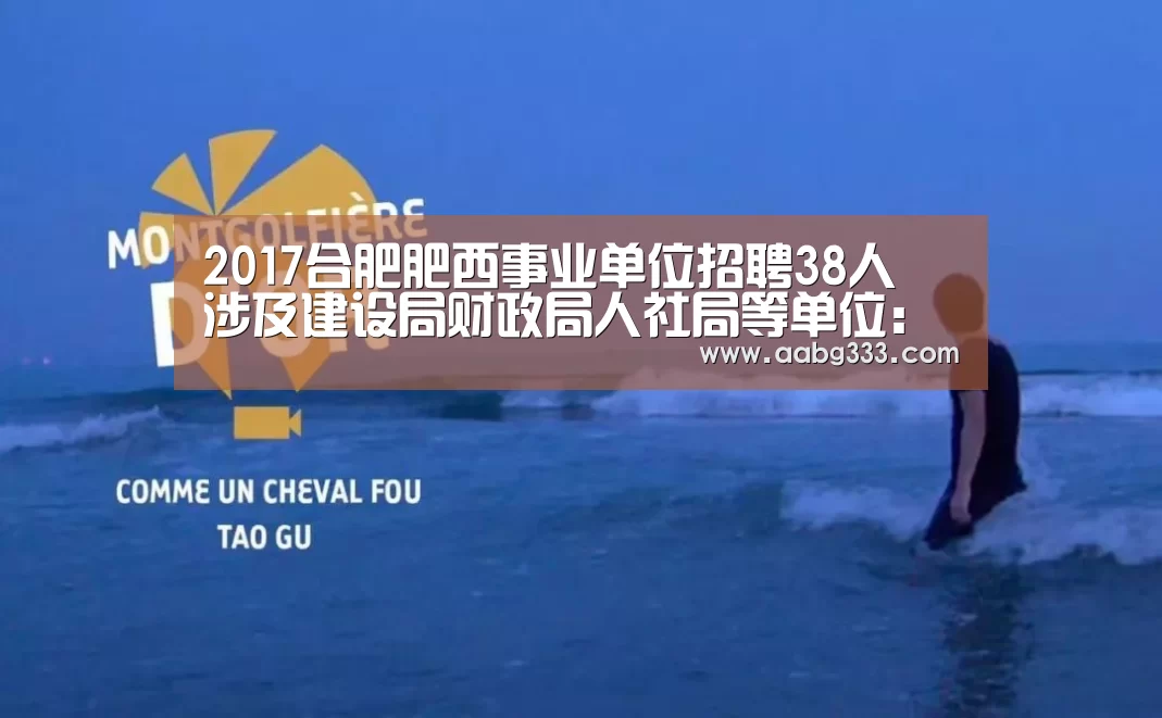 2017合肥肥西事业单位招聘38人 涉及建设局财政局人社局等单位:欧博服务(图1) abg欧博官网